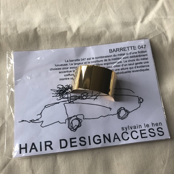 Sylvain le Hen Barrette 047 Argent - Picture 3 of 5